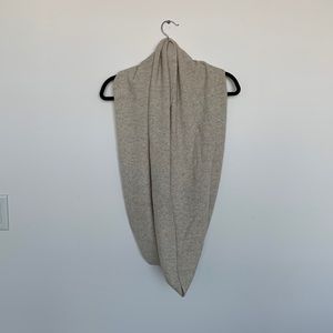 Babton cashmere round scarf, oatmeal, one size